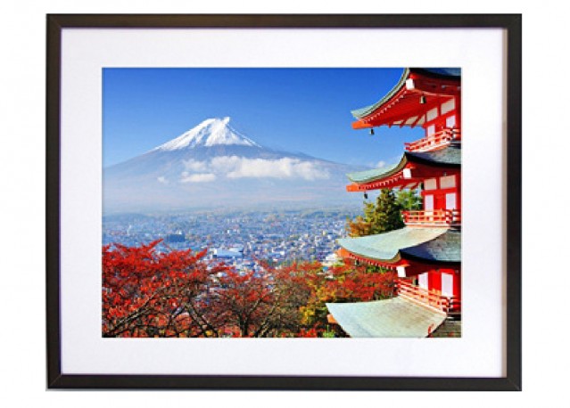 Mont Fuji en automne - 50 x 40 cm