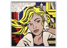 M. Roy Lichtenstein - 50 x 50 cm