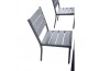 Ensemble MAGDA - Table de jardin 220 cm + 6 chaises + 2 fauteuils