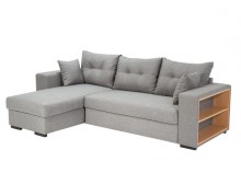 Corner sofa bed NORWICH Grey
