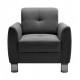 Fauteuil ZICO Gris