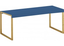 Table basse KARMA Bleu Rectangulaire